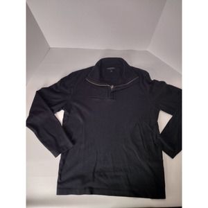 BANANA REPUBLIC Luxury Touch Mens Black Size M